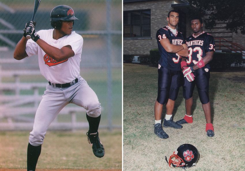 Allred received first-team all-district honors in baseball and football at Hillcrest High School in Dallas.